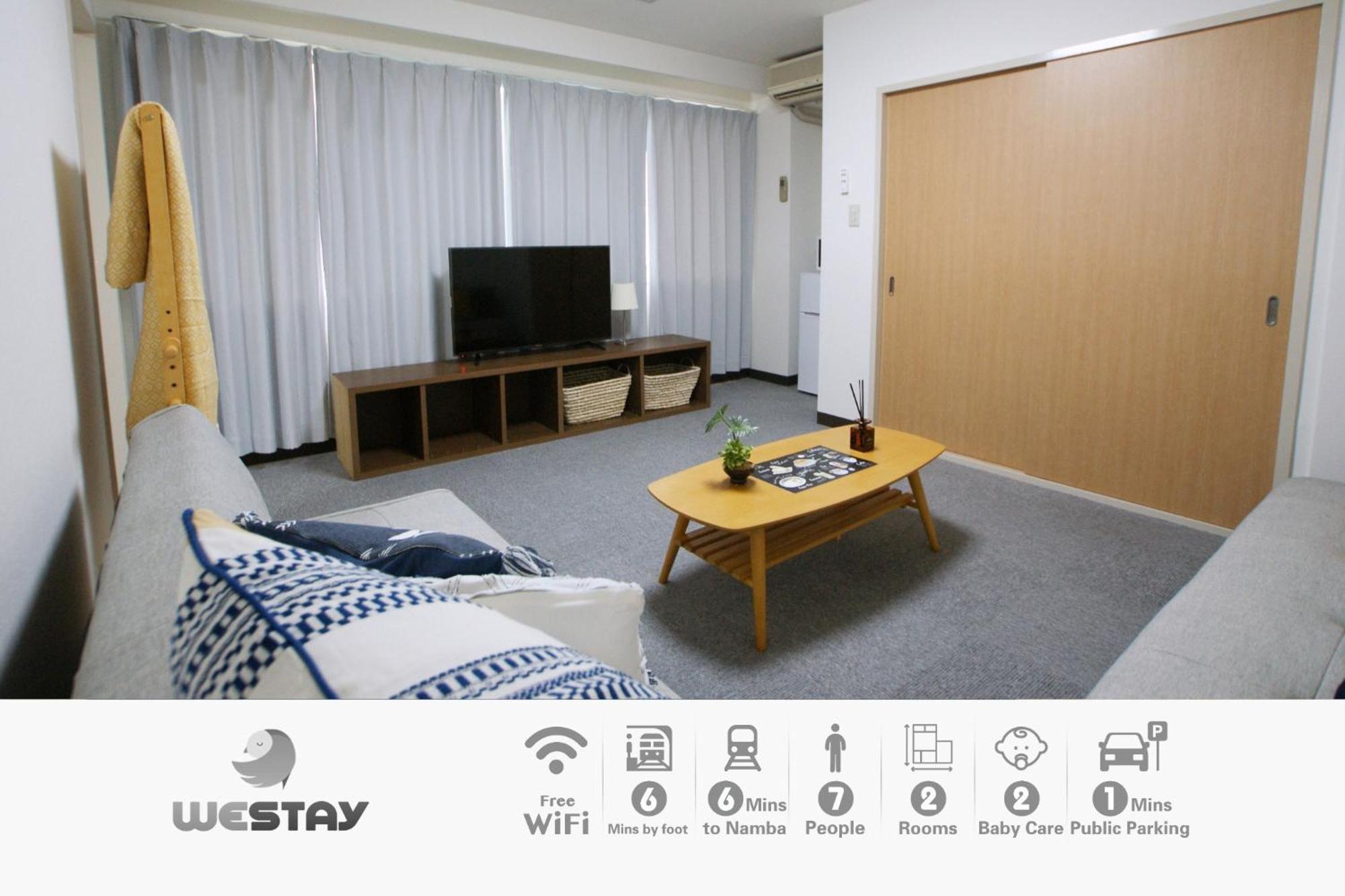 Osaka - Apartment / Vacation STAY 77621 Bagian luar foto