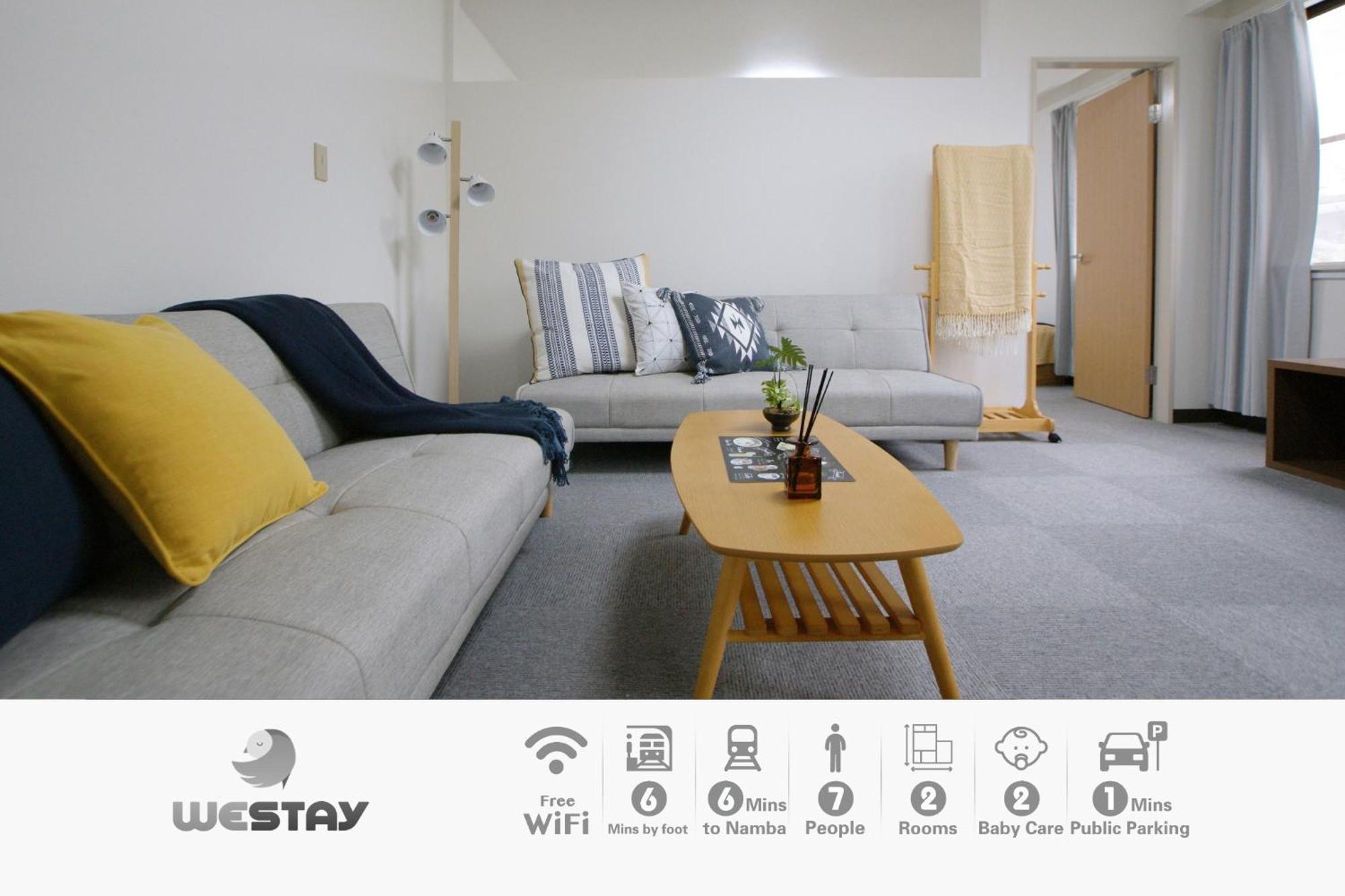 Osaka - Apartment / Vacation STAY 77621 Bagian luar foto