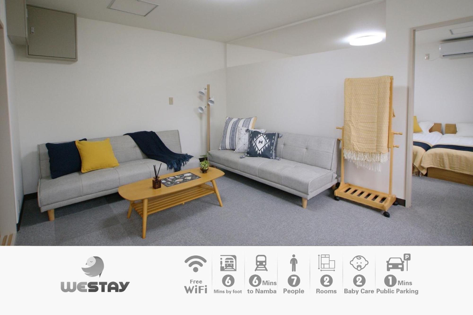 Osaka - Apartment / Vacation STAY 77621 Bagian luar foto